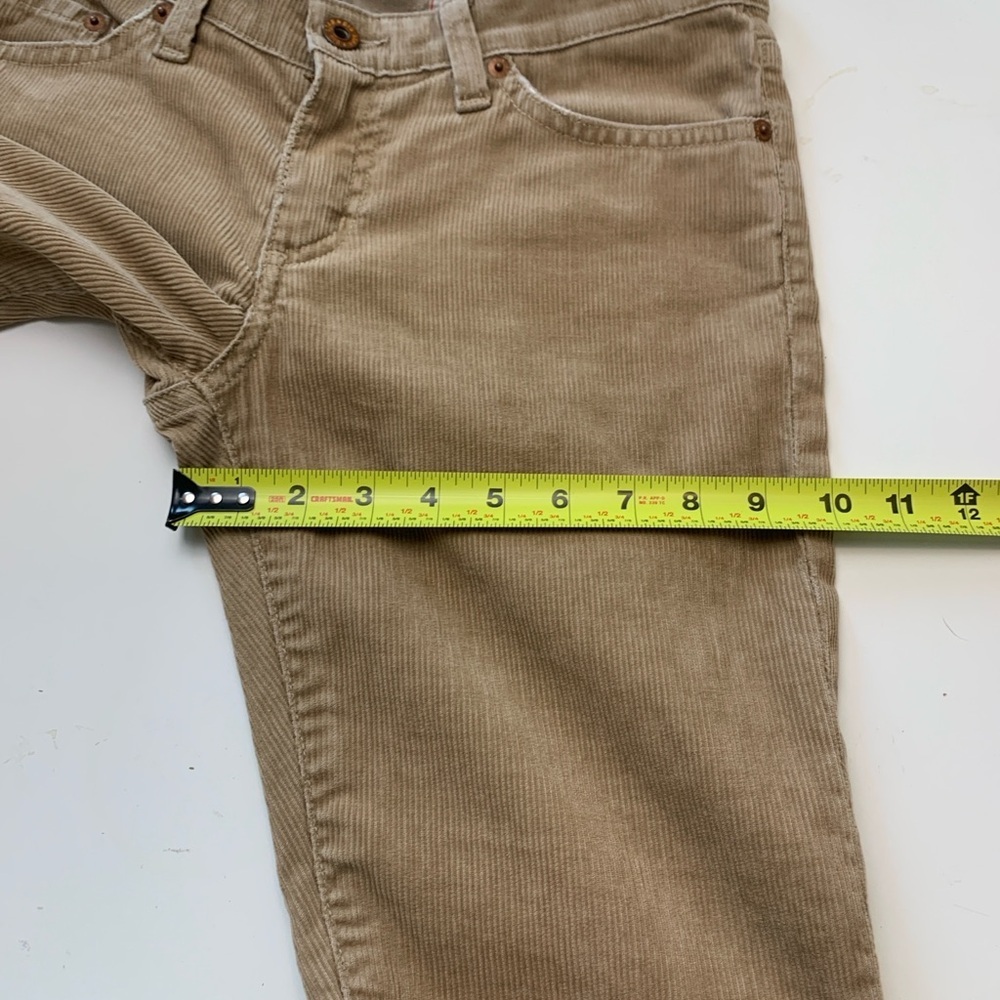 AG Big Star Rare Vintage Corduroy Boot Cut Jeans from sample line, Caramel 27 R - Picture 5 of 14